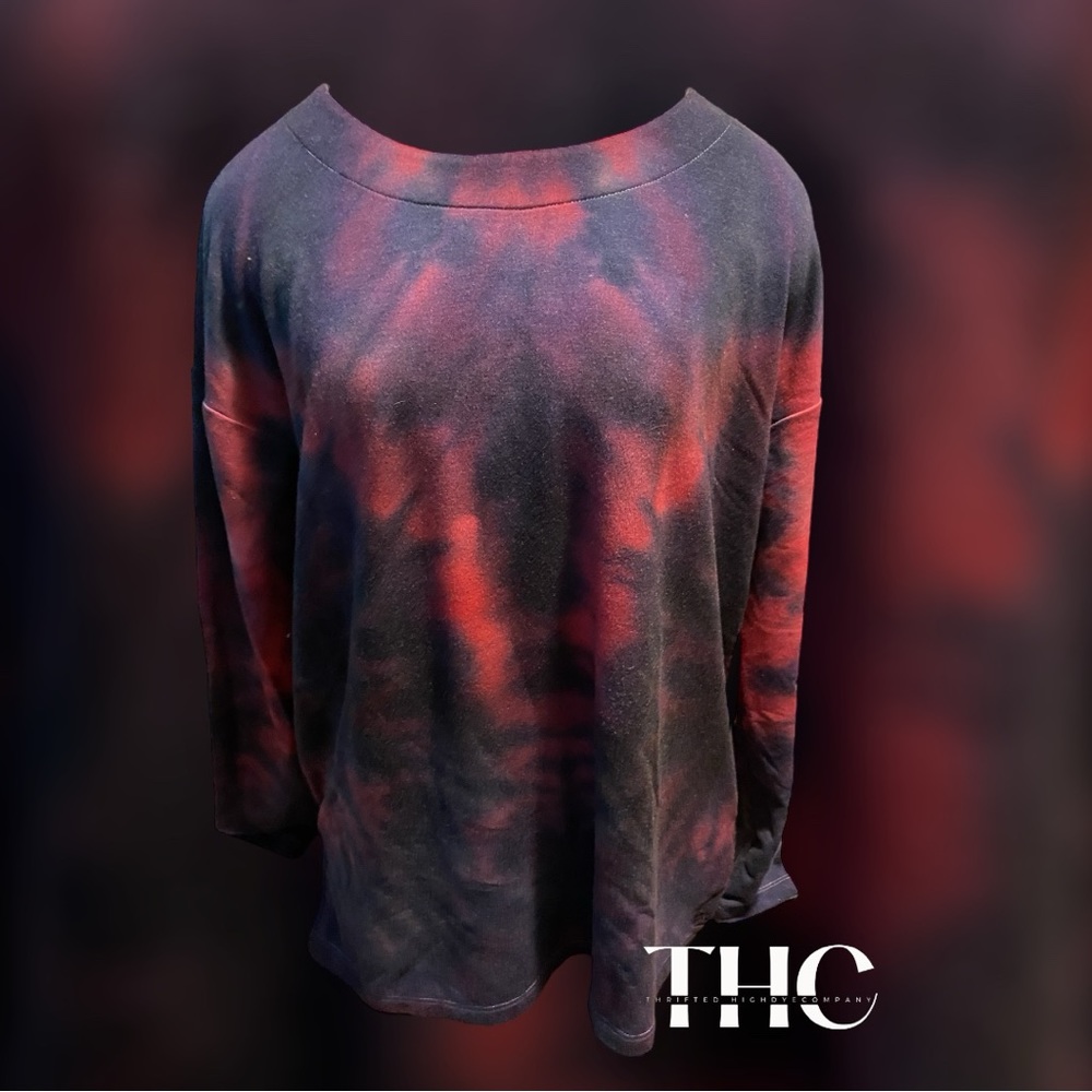 Banana Republic hand dyed long sleeve tunic